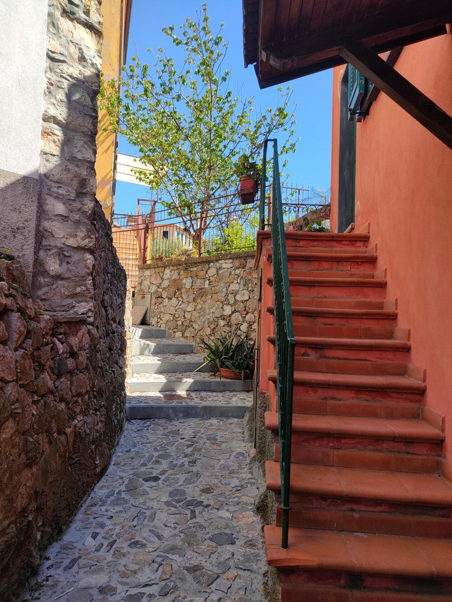 Camera Tra Le Cinque Terre, Camogli E Portofino. Vista Valle E Scorcio Mare All'Orizzonte Castiglione Chiavarese Buitenkant foto