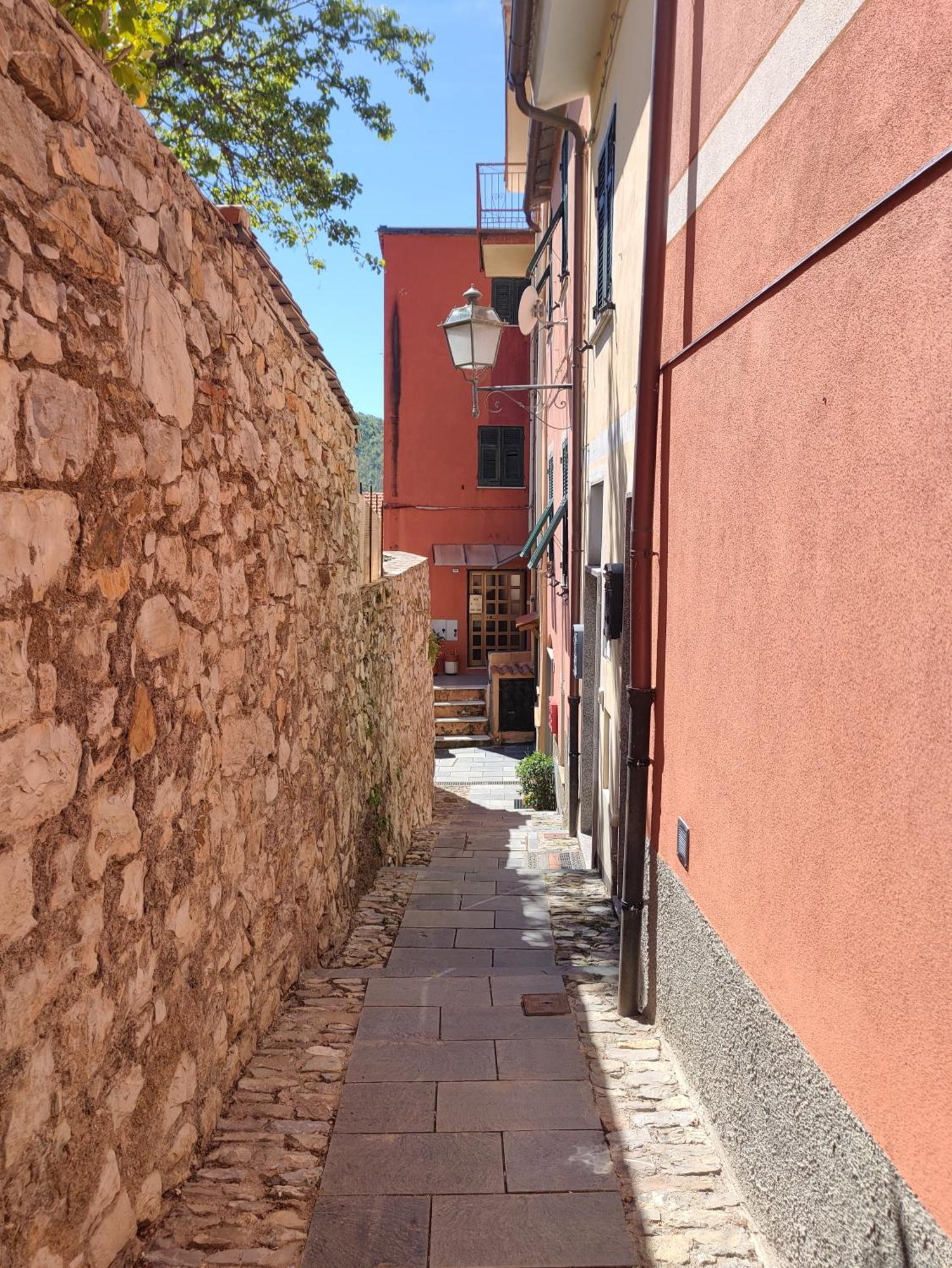 Camera Tra Le Cinque Terre, Camogli E Portofino. Vista Valle E Scorcio Mare All'Orizzonte Castiglione Chiavarese Buitenkant foto