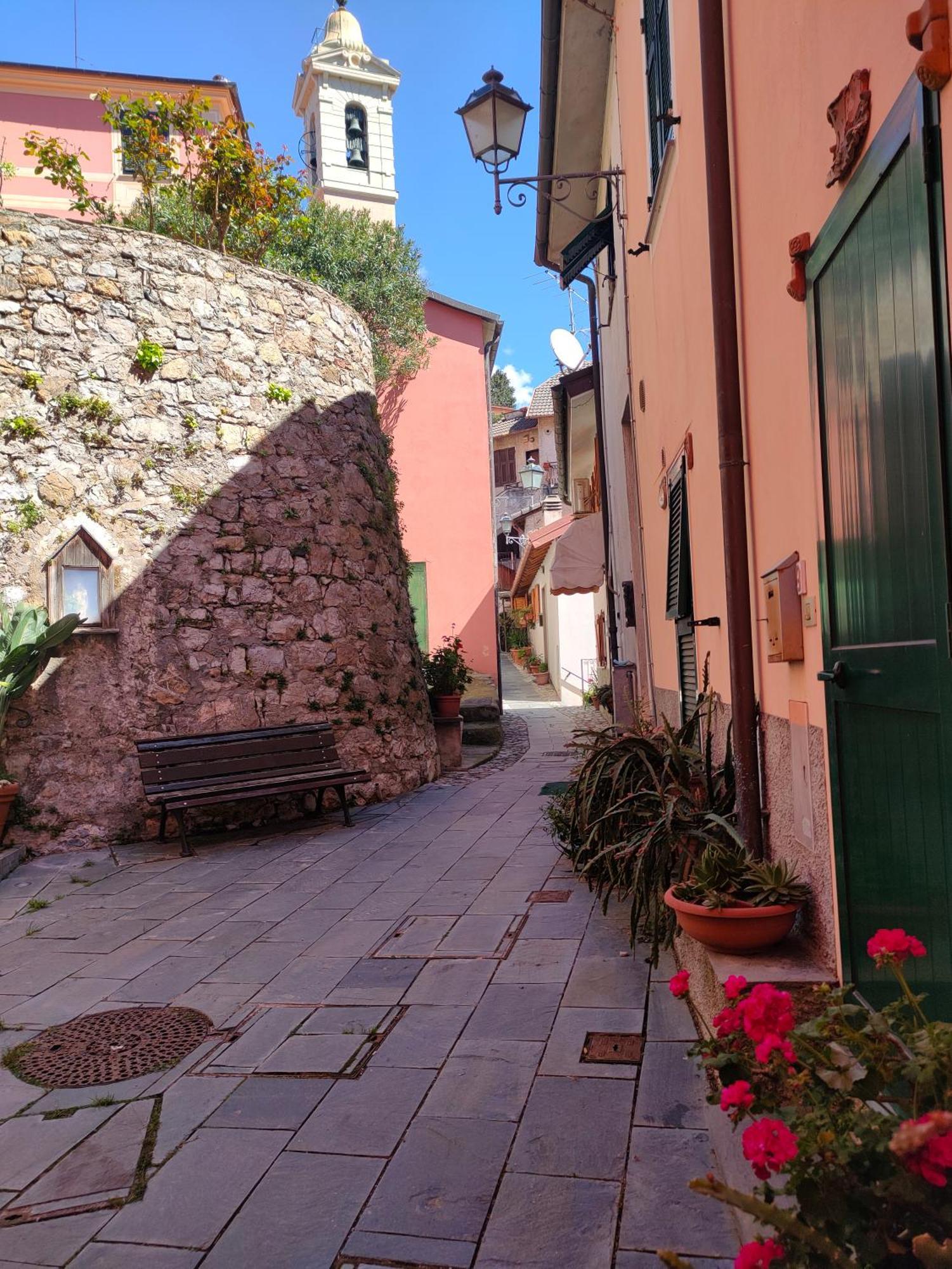 Camera Tra Le Cinque Terre, Camogli E Portofino. Vista Valle E Scorcio Mare All'Orizzonte Castiglione Chiavarese Buitenkant foto