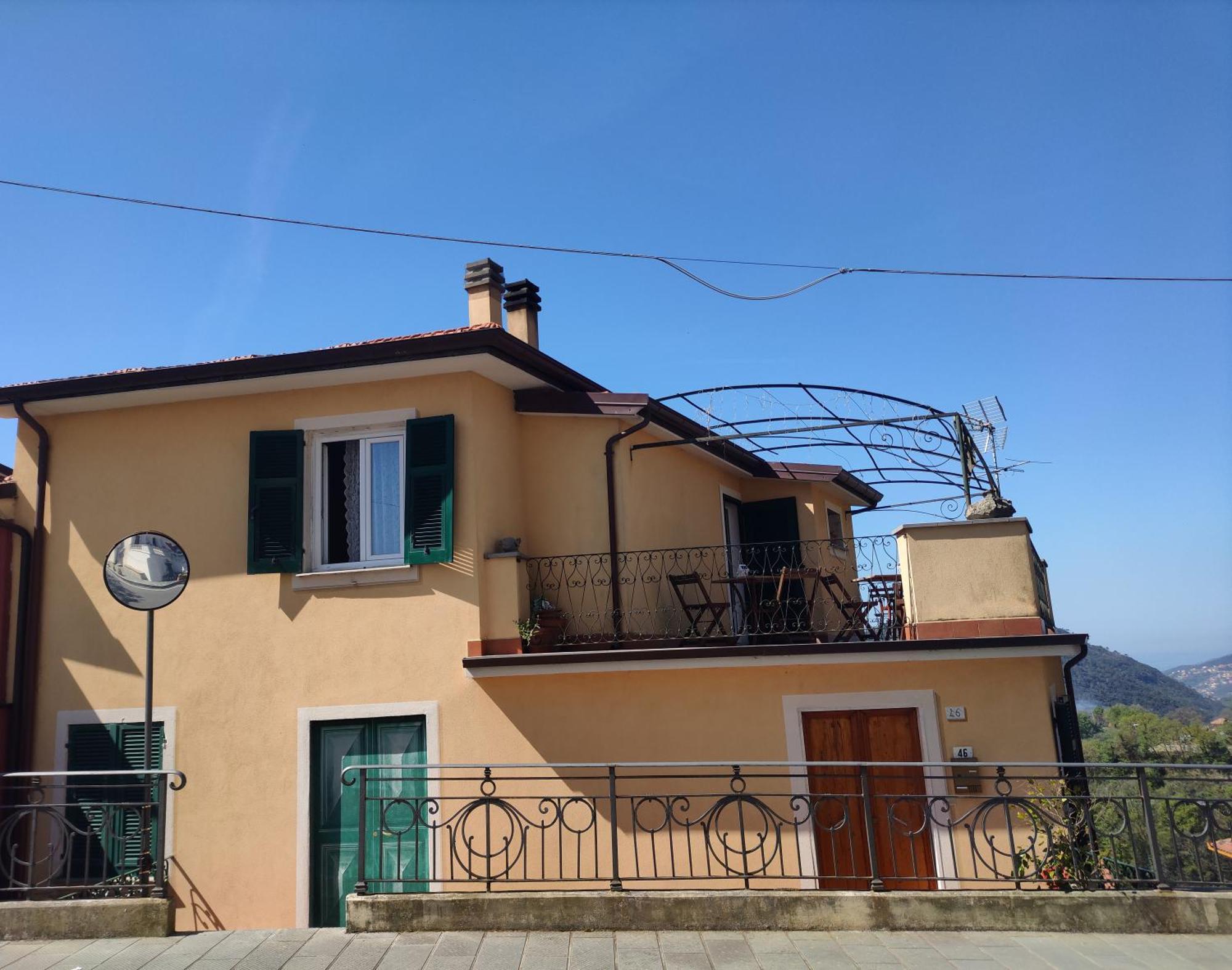 Camera Tra Le Cinque Terre, Camogli E Portofino. Vista Valle E Scorcio Mare All'Orizzonte Castiglione Chiavarese Buitenkant foto